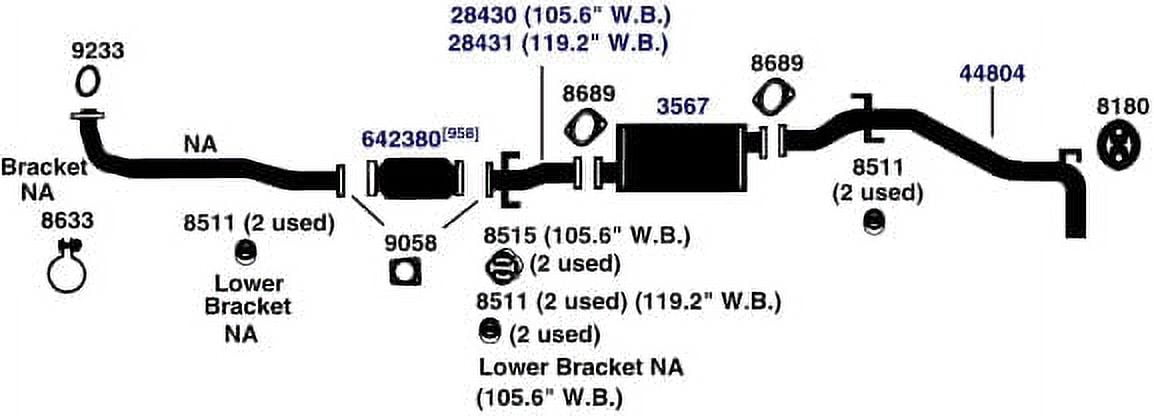 AP Exhaust Exhaust Pipe Gasket Fits select: 1993-1995 ISUZU RODEO, 1994-1995 HONDA PASSPORT