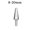 8-20mm, variant on Mosiee 1Pc Hss Taper Drill Bit Umbrella Chamfer Cone Cutter with 6810mm Shank for Punching and Decoration In Construction and Home Use 3-14mm