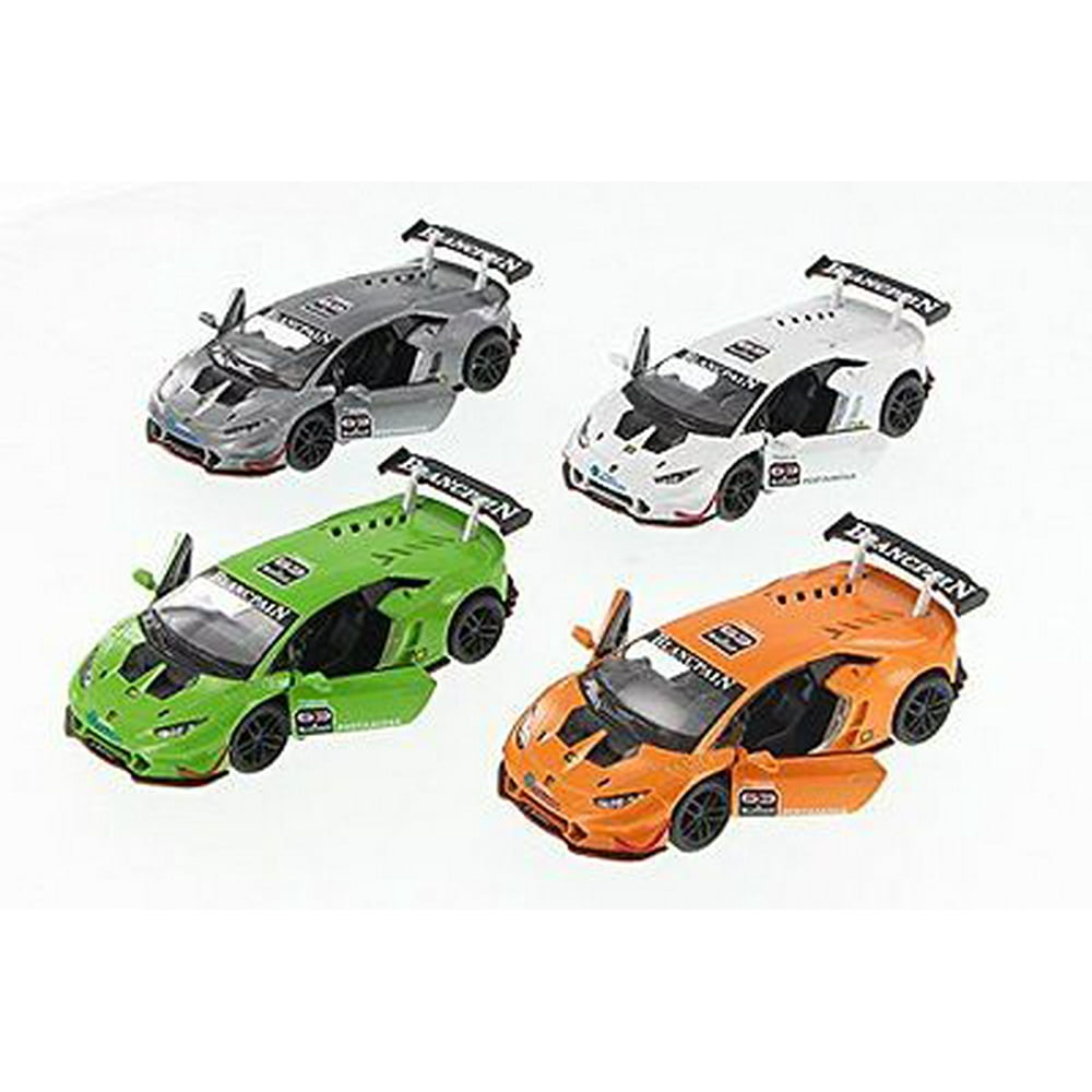 4PC Set Kinsmart 5" Huracan LP6202 Super Trofeo Diecast