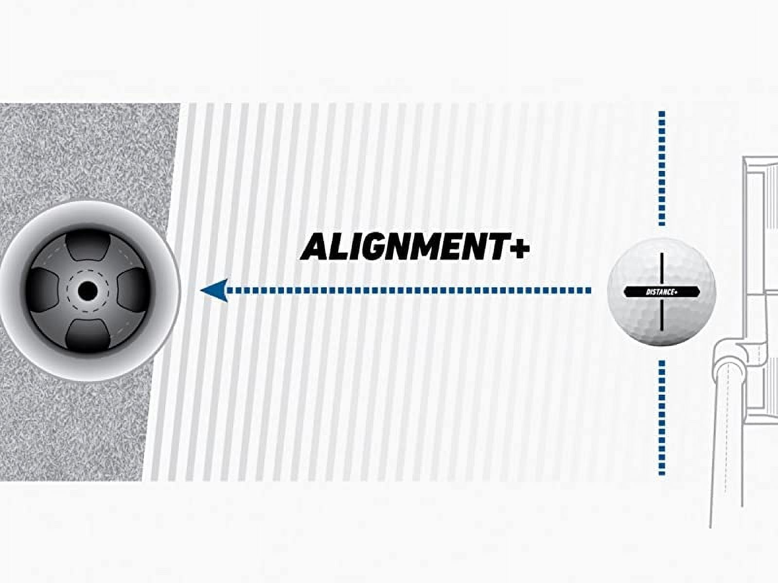 Drexel University Dragons Logo Edition Taylormade Distance+ Golf Balls 12-Pack (Dozen)