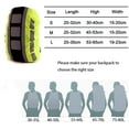 thumbnail image 3 of Backpack Rain Cover Outdoor Bag Waterproof Cover Backpack Reflective Rainproof for Hiking,Camping,Traveling,Biking, 3 of 5