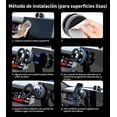 thumbnail image 4 of Soporte Magnético para Celular de Auto, Base Ventosa 360° Ajustable Compatible con Magsafe, Soporte Plegable Universal para iPhone y Android, 4 of 7