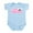 Sky Blue, variant on CafePress - Future Cheerleader Onsie - Baby Light Bodysuit, Size Newborn - 24 Months