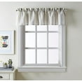 thumbnail image 3 of CHF McKenzie Valance and Tier Pair Curtain Collection, Poly Linen, Indoor, 58"W x 14"L, 1 Piece, Adult, 3 of 5