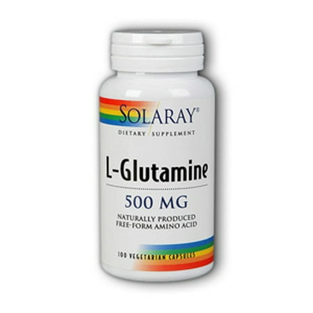 Free-Form L-Glutamine 500mg (as seen in First Magazine) Solaray 100