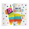 Creative Converting Fiesta Fun Invitations, 8 Count