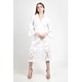 thumbnail image 1 of Vestido camisero de encaje bordado Roman Fashion /Juvenil, 107 (Blanco) blanco EG, 1 of 5