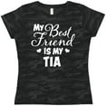 thumbnail image 3 of Inktastic My Best Friend is My Tia with Hearts Women's T-Shirt, 3 of 5