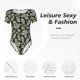 thumbnail image 4 of Fotbe Skull with Dollar Body de Mujer con Cuello Redondo y Mangas Cortas, Sin Mangas Ajustado, Suave, Cómodo y Básico-X-Large, 4 of 7
