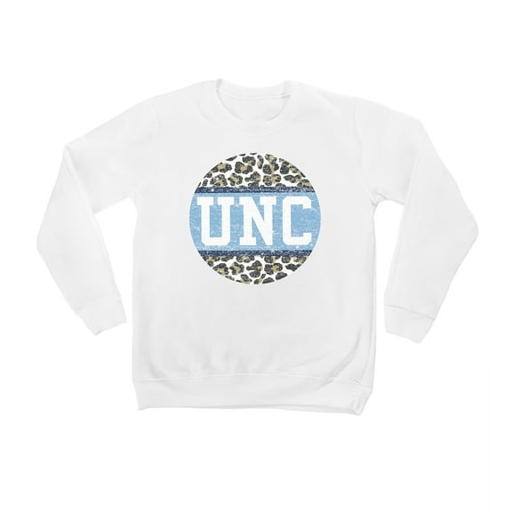 Youth White North Carolina Tar Heels Scoop & Score Pullover Sweatshirt
