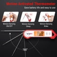 thumbnail image 4 of TempPro Digital Meat Thermometer TP19HW Waterproof Food Thermometer, Candy Cooking Grill Kitchen Thermometer with Magnet, 4 of 8