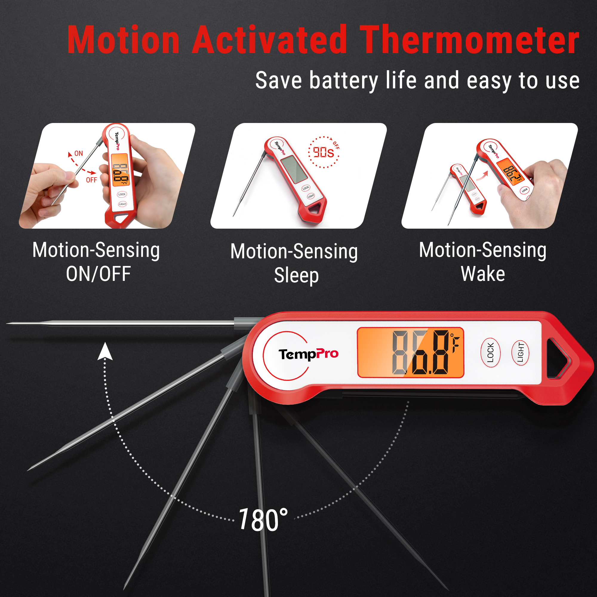 TempPro TP19HW Waterproof Digital Meat Thermometer photo 4