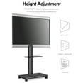 thumbnail image 6 of FITUEYES TV Stand with Swivel Mount with Adjustable Shelf for TVs up to 65", Black, 6 of 9