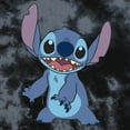 thumbnail image 5 of Junior's Lilo & Stitch Happy to See Me Graphic Crop T-Shirt Black/Charcoal 2X Large, 5 of 7