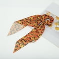 thumbnail image 5 of Unique Bargains 1 Pc Hair Elastics Fashion Halloween Ribbon Pumpkin Hair Ties Black Orange Red, 5 of 5