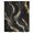 Black, variant on Navy Blue Gold Marble Sheer Curtains 108 Inches Extra Long, Luxury Modern Abstract Art Light Filering Curtains, Privacy Drapes Simi Floor to Veiling Curtain for Living Room Bedroom Window Treatment