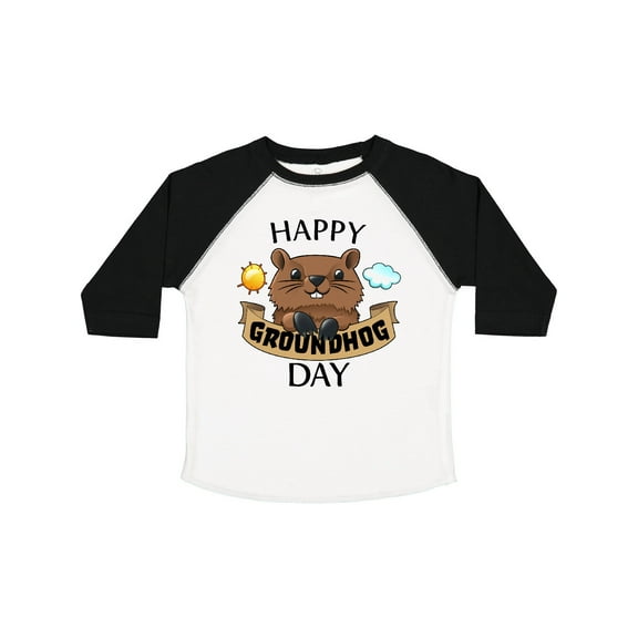 Inktastic Happy Groundhog Day Cute Boys or Girls Toddler T-Shirt