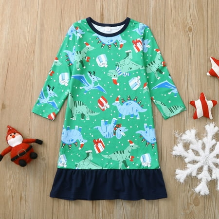 

KEUSN Christmas Print Matching Family Christmas Pajamas Set