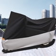 thumbnail image 7 of YEAUEME Electric Bike Cover Outdoor Waterproof Windproof Bicycle Cover Full Protection from Rain Snow Dust Mountain Road Electric Bike Motorcycle Cover, 7 of 7