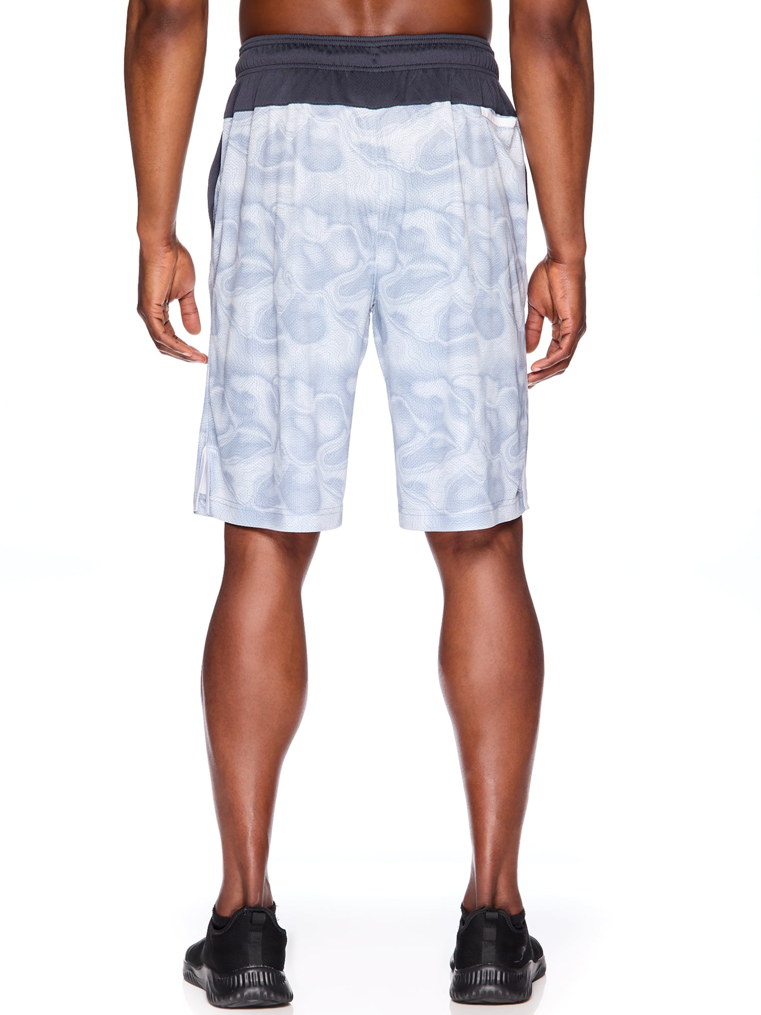 And1 Mens "Post Up" Basketball Shorts Swirl Print, Sizes S-3XL