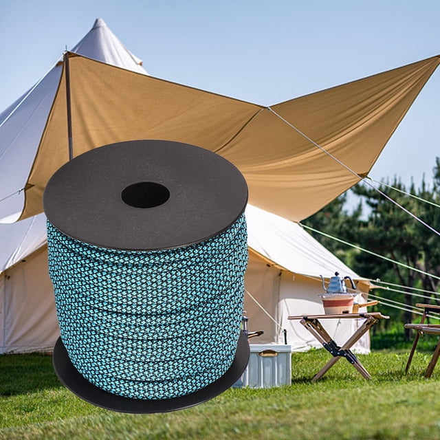 Cuerda de Paracord shamjiam Multifunción Cuerda para Acampar DIY Azul