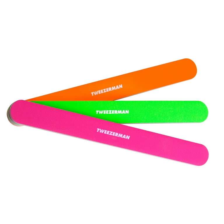 WRINKY FLAT (美容ジェル)11g 計7点セット Tweezerman Neon Nail Files 3 Pack - Walmart.com