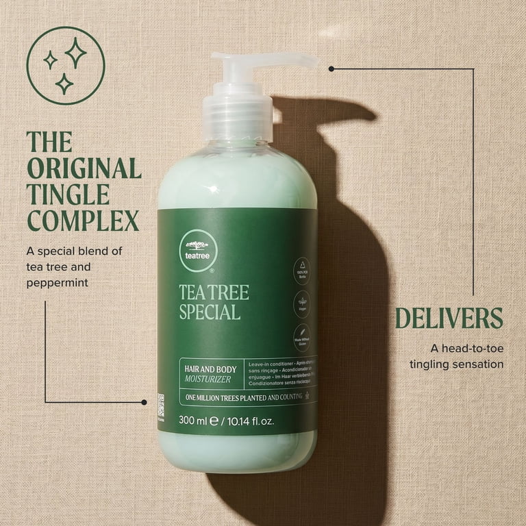 Paul Mitchell Tea Tree Hair and Body Moisturizer, 2.5 oz, Leave-In