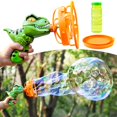 thumbnail image 1 of Pistola de dinosaurios con solución SYNCFUN de Bubble Maker, 23 x 17 x 15 cm, 1 of 7