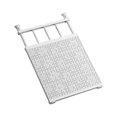 thumbnail image 1 of Baohd 1/2/3 Expandable Closet Tension Shelf Storage Rack Upgraded L: 48-80cm W: 36cm 1 Pc, 1 of 1