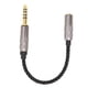 thumbnail image 1 of Cable de extensión para auriculares, adaptador de cable equilibrado Cable adaptador para auriculares de 4,4 mm Cable de extensión para auriculares diseñado para precisión, 1 of 12