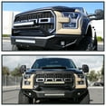 thumbnail image 3 of Spec-D Tuning Black Projector Headlights + LED Bar Compatible with 2015-2017 Ford F150, Left + Right Pair Headlamps Assembly, 3 of 6