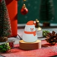 thumbnail image 2 of KOYPTL Christmas Touch Night Lights,Snowman Shaped Warm Light for Toddlers Room Bedside Decoration,Festive Tabletop Ornaments Light Tap Lamp for Family Christmas Birthday Presents (7 Colors), 2 of 6