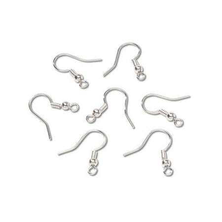 - Bv Fish Hook Earring Brt Slvr 60 Pc 0.78