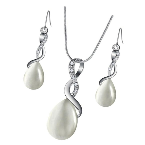 Pendientes de collar de boda Hugo Blanco