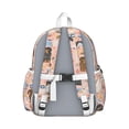 thumbnail image 3 of Dachshund and Flower Backpack for School,Cute School Bag,Schoolbag with Adjustable Shoulder Straps & Padded Back,13.4"x11"x4.7", 3 of 6