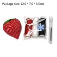 thumbnail image 3 of Portable Mini Sewing Kits Premium Sewing Kit for Case Strawberry Pin Pad for Quick Fixes, 3 of 4