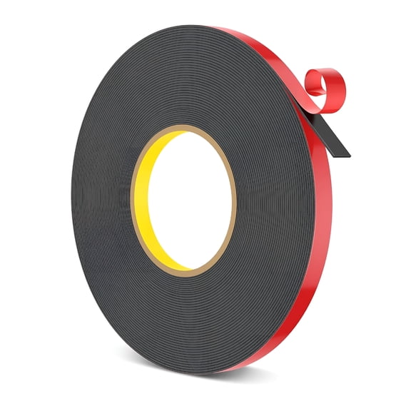 UNDERTAPE Heavy Duty Double Sided Mounting Tape, 3/4" Wide x 82ft Long, Waterproof Adhesive Foam Tape (1 Count)