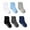 H (6 Pack), variant on Sopiago 6 Pair Baby Toddler Socks Non-Slip Grip Cotton Ankle Socks for Boys Girls Non Skid Soles for Infants Kids 1-7 Years