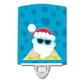 thumbnail image 1 of Carolines Treasures BB9074CNL Beach Santa Claus No.7 Ceramic Night Light, 1 of 1