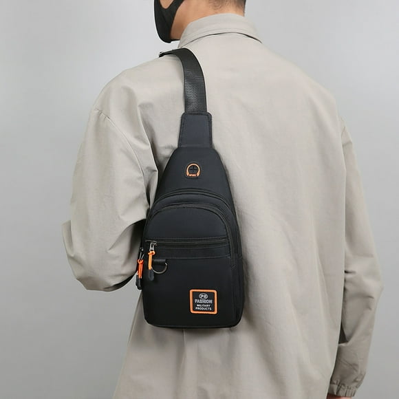Men's Chest Rucksacks Shoulder Crossbody Rucksacks Canvas Chest Rucksacks Leisure Hundred Sports Travel Chest Rucksacks Shoulder Crossbody Rucksacks