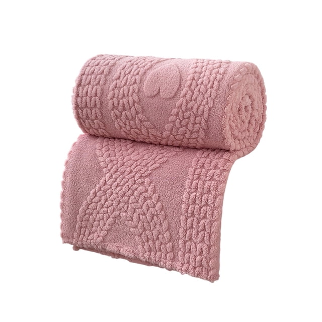 Double Layer Raschel Blanket Winter Warm Blanket Design Organizer For Soft Thick Luxurious Feel Superior Warmth Striped Detail Multi Color Option Bed Sofa Home Living Winter Decor Blankets
