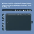 thumbnail image 4 of Huion Inspiroy HS611 Drawing Graphics Tablet Pad Digital Painting 10 Express Keys OTG (Starry Blue), 4 of 9