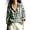 Green, variant on Women's Gingham Plaid Blouses Collared Long Sleeve Button Down Shirts office Casual Loose Tunic Shirts Vintage Y2K Street Tops Pink