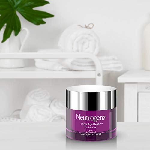Neutrogena Triple Age Repair Moisturizer SPF 25, 1.7 oz