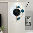 thumbnail image 5 of 22 in Modern Wall Watch Clock Quartz Silent Hanging Clock Nordic Style Home Decor, Wall Clock For Living Room, Bedroom, Study, Outdoor, Dining Room, Porch, Balcony, 5 of 14