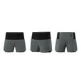 thumbnail image 4 of hotojiny Men's 2 in 1 Shorts with Liner Elastic Waist Colorblock Running Gym Shorts Stylish Quick Dry Training Sweat Shorts, 4 of 6