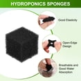 thumbnail image 2 of Uxcell 192-Pack Hydroponics Sponges, 0.98 Inch Growing Media Square Sponges for Planting Gardening Tool [Black], 2 of 6