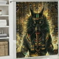 thumbnail image 6 of Orinice Egyptian God Egyptian Symbols Dark Fantasy Art Bathroom Decor Set 100% Polyester Fabric Shower Curtain with Hooks for Bathroom Decoration Luxurious Graphic Print Chic Modern Design 69x72, 6 of 7