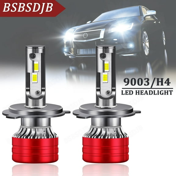 For Toyota Corolla 1998 1999 2000 LED Headlight High/Low Beam Bulbs Kit H4/9003