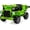 Green, variant on TROPOW Kids Cars Electric Ride On,Ride on Dump Truck, 12V Kids Power 4Wheels Ride On Car with Remote Control, Ride on Car with Dump Bed, A Shovel, LED Light, 3 Speeds, Music